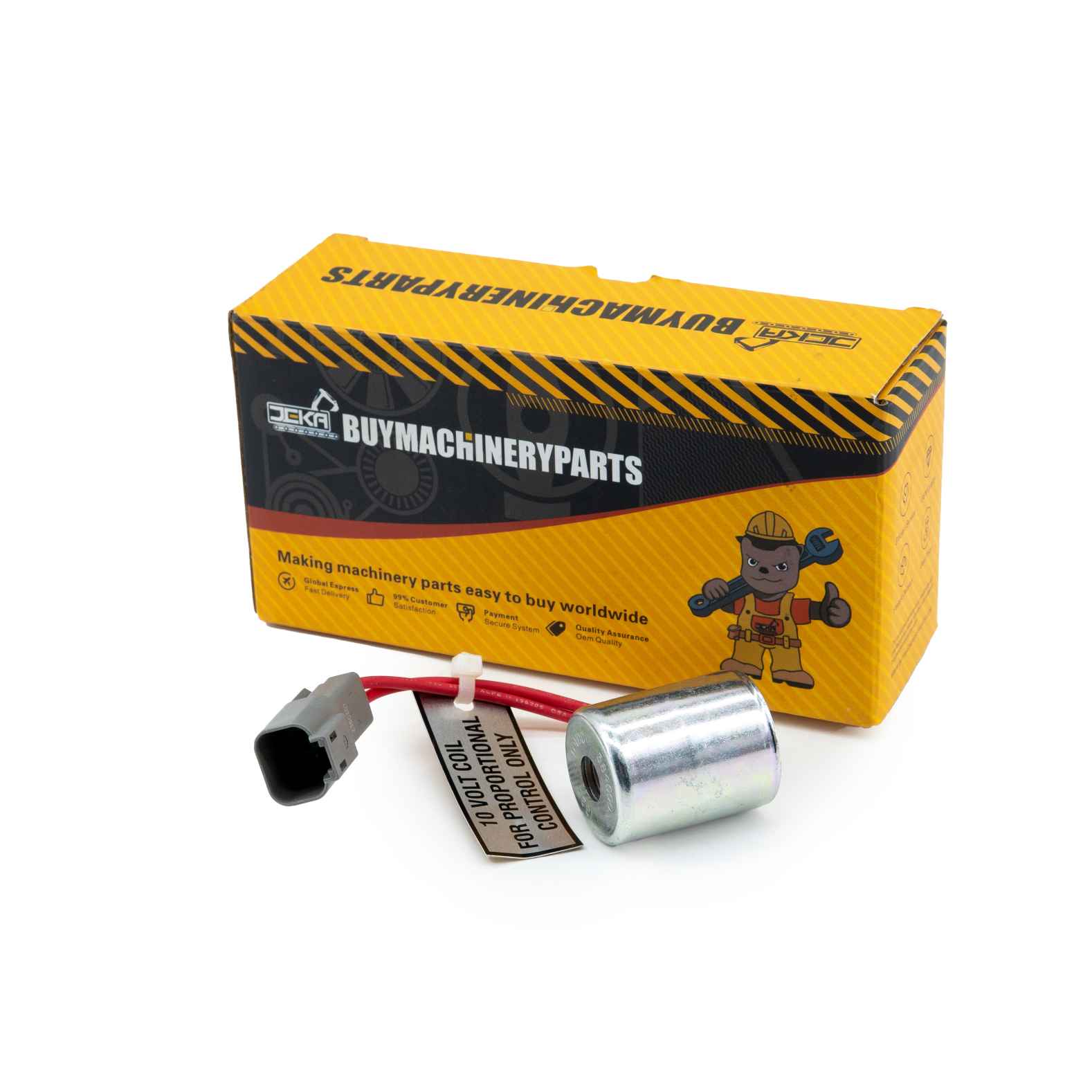 10V Valve Coil 6717706 For Bobcat Loaders – Fits 751, 763, 773, 853, 883, A220, S220, T190, And More