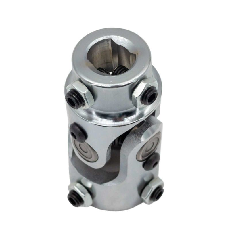 1 DD To 1 DD Steering Shaft U Joint U Coupling Chrome 1 Double D - Foto 5