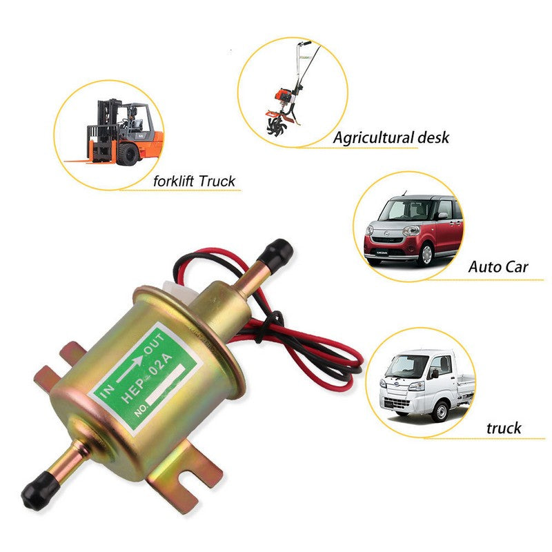 HEP-02A Low Pressure Petrol 12V 4-7 PSI Electric Fuel Pump Inline Gas Diesel | Australia HEP-02A Low Pressure Petrol 12V 4-7 PSI Electric Fuel Pump Inline Gas Diesel | Australia