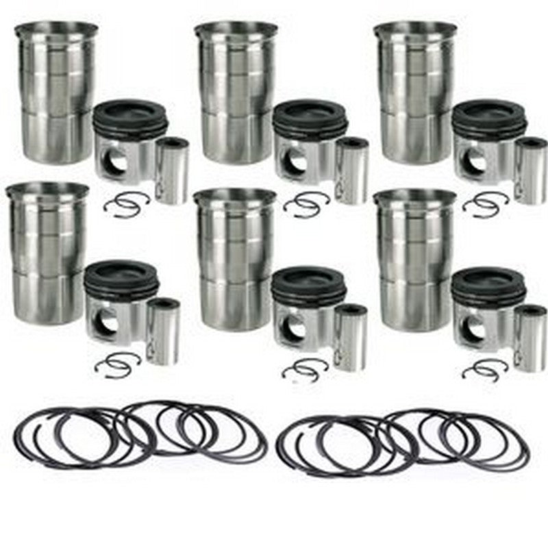 Cylinder Liner Kit 20498544 for Volvo Engine D12A D12D TAD1240GE TWD12