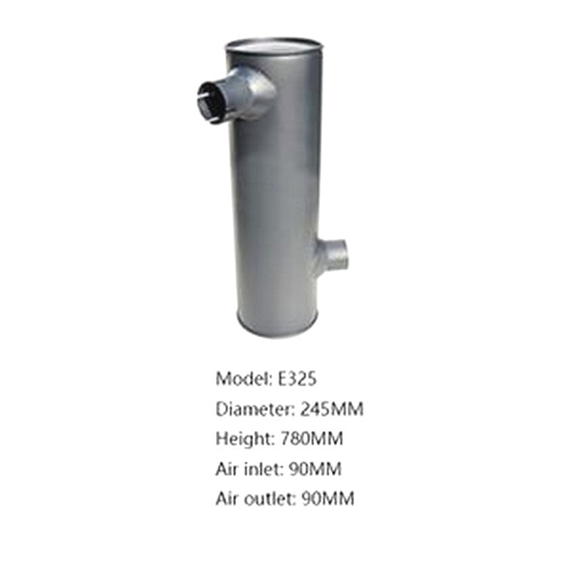 thumbnail image 2 of CTP 3K3124 Aftermarket Muffler – Fits Caterpillar 3114, 3208, SR4 Generators 2 of 3