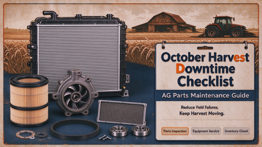 2026 Harvest Window Is Tight: Downtime Prevention Checklist for Combines & Grain-Cart Tractors