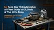 🔧 Keep Your Hydraulics Alive: A DIYer's Guide to Oil, Seals & That Little Relay