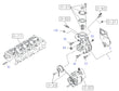 ISUZU DIESEL ENGINE 4LE1 DA07 WATER PUMP AND CORROSION RESISTOR