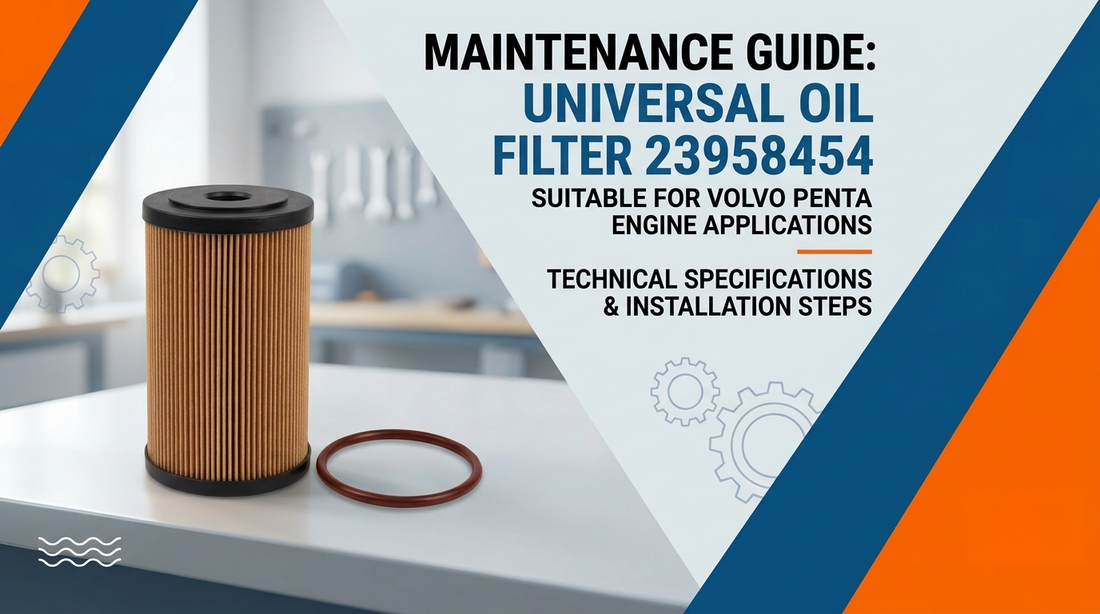 Everything You Need to Know About Volvo Penta Oil Filter 23958454
