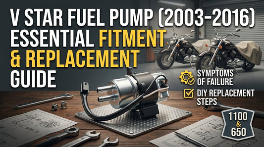 Fuel Pump for V Star 1100 &amp; 650 (2003–2016): Fitment, Symptoms &amp; Replacement Guide