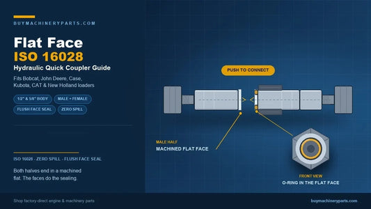 Flat Face Hydraulic Quick Couplers: Complete Sizing, Thread &amp; Fitment Guide