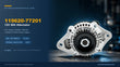 Alternator Fitment Guide: 12V 40A Replacement Part 119620-77201 for 3TNV & 3TNA Series Diesel Engines