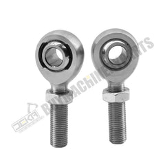 1/2" Bore X 1/2"-20 Shank Right&Left Thread，Chromoly Heim Joints Panhard Rod End Kit, for Steering,Suspension, Traction Bars, Thread Steering Joints with Jam Nuts (1Set)