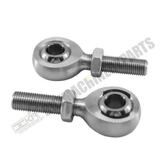 1/2" Bore X 1/2"-20 Shank Right&Left Thread，Chromoly Heim Joints Panhard Rod End Kit, for Steering,Suspension, Traction Bars, Thread Steering Joints with Jam Nuts (1Set)