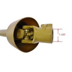 1-3/8¡å x 6 Spline PTO Shaft 31.5¡å-43.3¡å Lawnmower Tractor