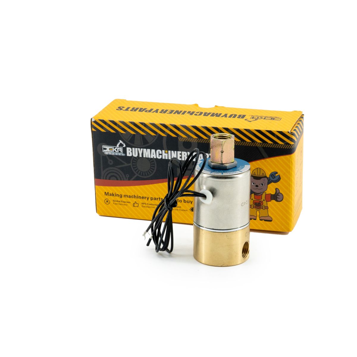 1/4" NPT 12 VDC Solenoid Valve 90054075 WA90054075 80-1075SS 334-1601 for Haldex