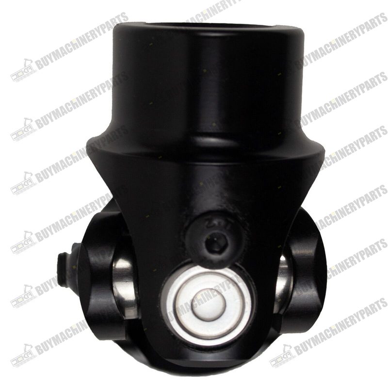 1"  DD to 3/4" 36 Spline Universal Steering Shaft Single U-Joint Coupler Black - Buymachineryparts