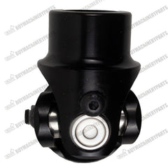 1"  DD to 3/4" 36 Spline Universal Steering Shaft Single U-Joint Coupler Black