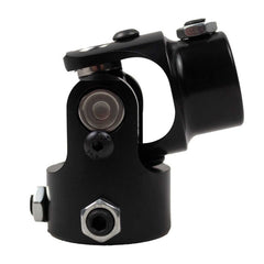 1"  DD to 3/4" 36 Spline Universal Steering Shaft Single U-Joint Coupler Black