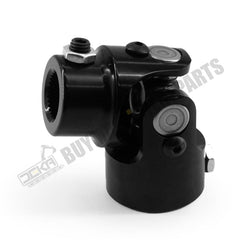 1" DD X 3/4-30 Spline Black Steering Universal Joint Single U Joint Shaft,Total Length: 83mm (3-1/4")