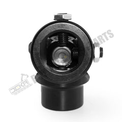 1" DD X 3/4-30 Spline Black Steering Universal Joint Single U Joint Shaft,Total Length: 83mm (3-1/4")