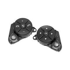 Pair Front Steering Wheel Switch Buttons A2048210351 for Mercedes W204 W212 GLK 2008-2015