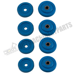 1 conjunto de almofada de borracha de montagem do motor YW02P01003P2 para escavadeira Kobelco SK135SR SK200SR ED150 SK160LC-6E SK115SRDZ