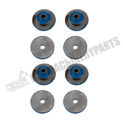 1 conjunto de almofada de borracha de montagem do motor YW02P01003P2 para escavadeira Kobelco SK135SR SK200SR ED150 SK160LC-6E SK115SRDZ