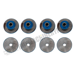 1 conjunto de almofada de borracha de montagem do motor YW02P01003P2 para escavadeira Kobelco SK135SR SK200SR ED150 SK160LC-6E SK115SRDZ