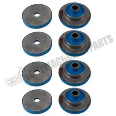 1 conjunto de almofada de borracha de montagem do motor YW02P01003P2 para escavadeira Kobelco SK135SR SK200SR ED150 SK160LC-6E SK115SRDZ