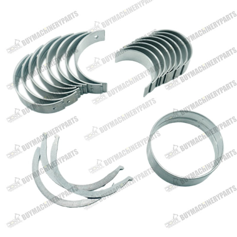 1 Set Main Bearings & Con Rod Bearings & Thrust Washers for Shibaura N844L N844T N844LT Engine