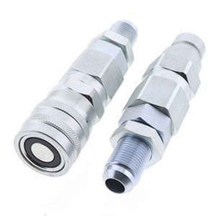 1/2' JIC Flat Face Hydraulic Quick Connect Coupler for CASE 410-450 Skid Steer