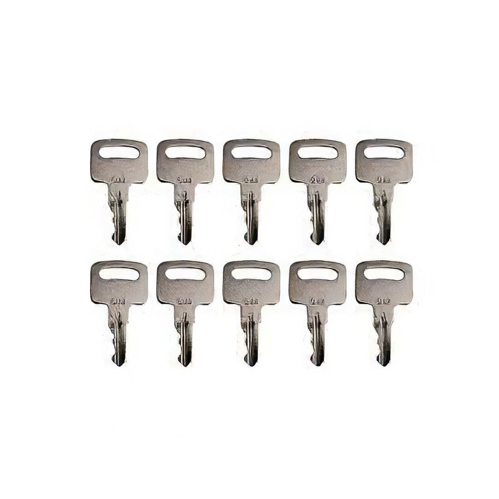 10 pcs Ignition Keys 455 for Genie Skyjack Terex Snorkel Manlift Uprig ...