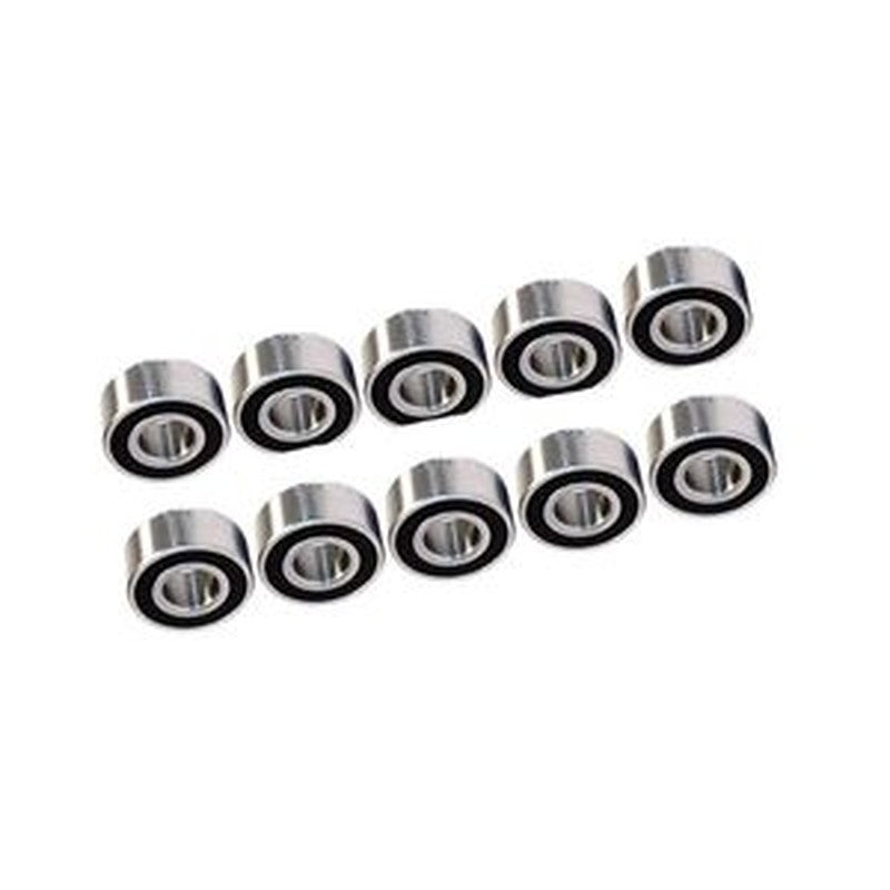 10-Piece Koyo 5205-2RS Double Row Ball Bearing 25x52x20.6mm