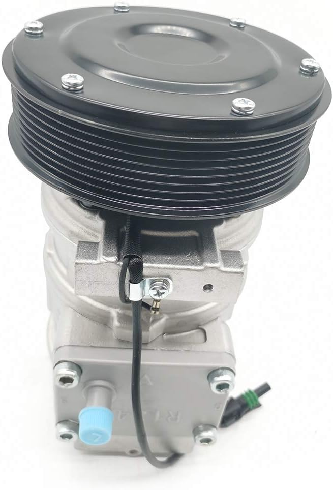 10PA17C A/C Compressor RE69716 for John Deere Skid Steer Loader 317 325 332 CT322 CT332