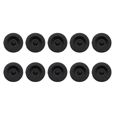 10 Pcs Black Rubber Grease Plug Hub Dust Cap TLU31-0009 085-001-SP for Dexter EZ Lube Trailer Axle