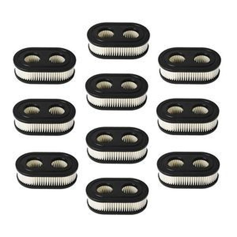 10-Piece Air Filter 589669817 798452 for Briggs & Stratton, Husqvarna, Troy-Bilt Engines