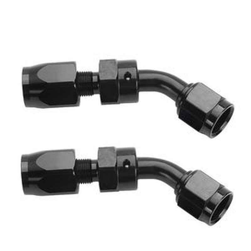 10FT AN-6 Steel Braided Oil/Fuel Line Kit