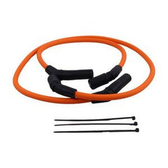 10mm Orange Spark Plug Wire for Harley Davidson 2009-2016 FLHR TONS-0915FLH