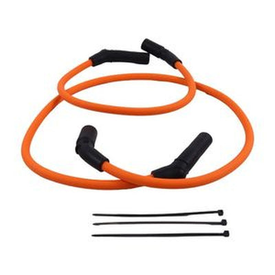 10mm Orange Spark Plug Wire for Harley Davidson 2009-2016 FLHR TONS-0915FLH