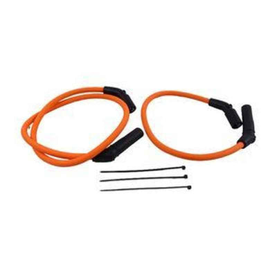 10mm Orange Spark Plug Wire for Harley Davidson 2009-2016 FLHR TONS-0915FLH