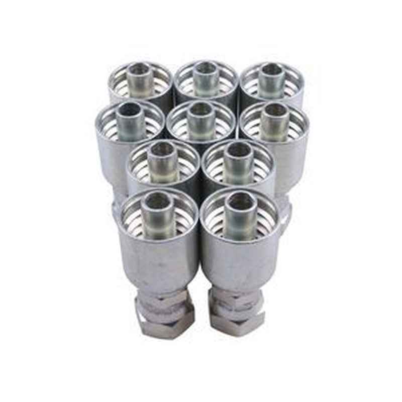 10PCS Hydraulic Hose Fitting 10643-8-8 for Parker