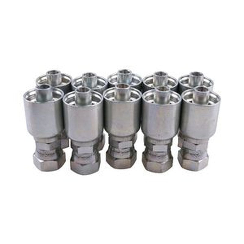 10PCS Hydraulic Hose Fitting 10643-8-8 for Parker buymachineryparts