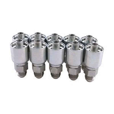 Hydraulic Hose Fitting 10 Pcs 1/2' Male JIC 10343-8-8 for Parker