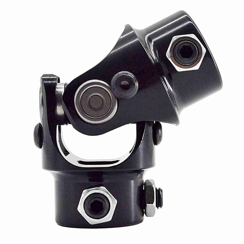 11/16" 36 Spline X 3/4" DD Steering U Joint Coupler Single Black Universal Shaft - Buymachineryparts