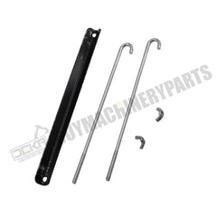 Suporte de bateria de 11 polegadas com porca borboleta M120206 para corta-relva tratorizado John Deere