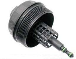 Tapa de repuesto para la carcasa del filtro de aceite 11421744000 para 328i (1995-1998), 320Ci (2000-2007), 323Ci (2000-2006), 325Ci (2000-2006), 330Ci (2000-2006), E36, E38, E39, E46 y otros. Sustituye a la pieza 917-013.