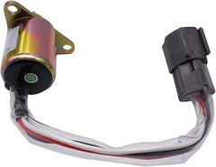 12V Fuel Shutdown Shut Off Solenoid 119233-77932 for Yanmar Engine 3TNE84 3TNE88 4TNE84 3TNV70 3TNV76 4TNV84 John Deere Tractor Takeuchi Excavator