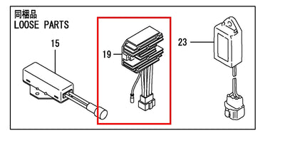 Regulador Retificador 280W 119640-77710 119653-77710 para 3TNE74 3D74E 3D68E 3D72