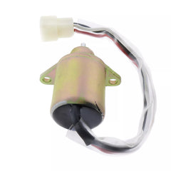 12V Stop Solenoid YA-119653-77950 for Yanmar Engine 3TNV82A 3TNV382A Cub Cadet Ex Series Compact Tractor Zero-Turn Mower