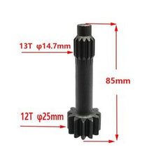 12/13T Sun Gear Shaft Excavator Hydraulic Final Drive Motor