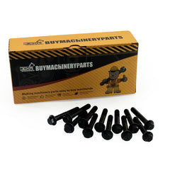 12 peças de parafuso do coletor de escape 3944593 para 94-98 Dodge 5.9L 12 válvulas Cummins 