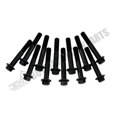 12 Pcs Exhaust Manifold Bolt 3944593 for 94-98 Dodge 5.9L 12 Valve Cummins