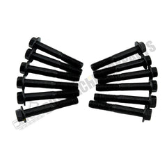 12 peças de parafuso do coletor de escape 3944593 para 94-98 Dodge 5.9L 12 válvulas Cummins 